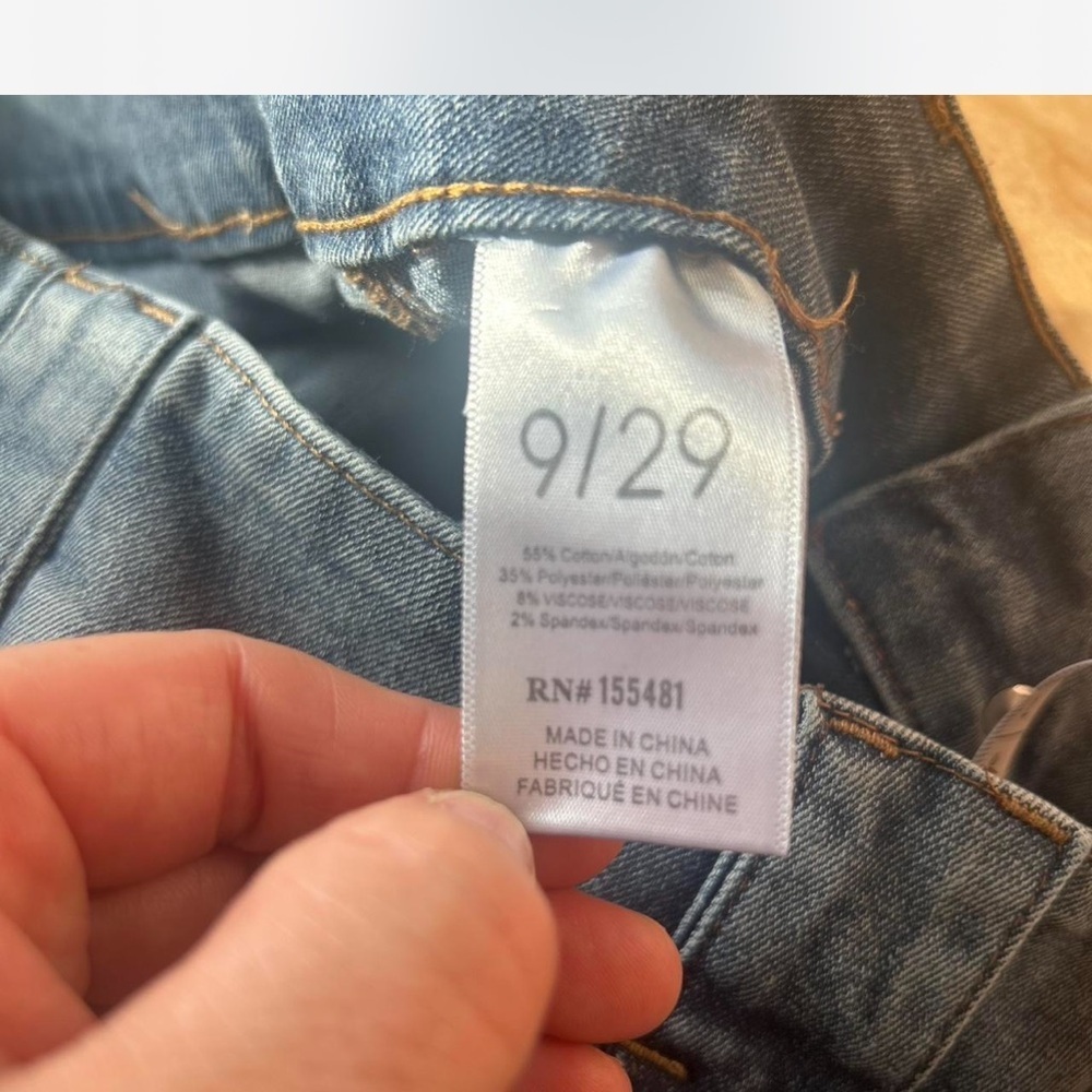 Simple Society Low-rise Denim Flare Jeans Woman’s Size 9/29 - Picture 6 of 8
